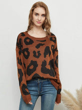 Load image into Gallery viewer, Leopard Print Sweater

