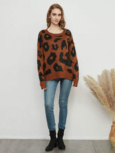 Load image into Gallery viewer, Leopard Print Sweater
