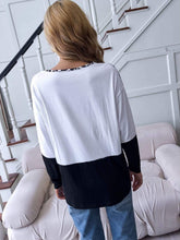 Load image into Gallery viewer, Color Block Interlock Sweater
