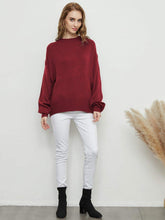 Load image into Gallery viewer, Love Tie Puffed Sleeve Sweater
