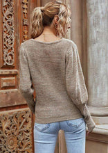 Load image into Gallery viewer, Leg Of Mutton Sleeve Sweater
