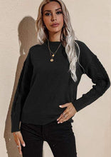 Load image into Gallery viewer, Solid Lux Long Sleeve Sweater
