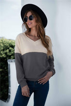 Load image into Gallery viewer, Two Tone Lux Sweater
