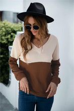 Load image into Gallery viewer, Two Tone Lux Sweater
