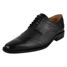 Load image into Gallery viewer, Anthony Genuine Leather Oxford Style Tread Design Dress Shoes
