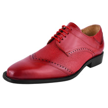 Load image into Gallery viewer, Anthony Genuine Leather Oxford Style Tread Design Dress Shoes
