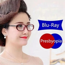 Load image into Gallery viewer, Anti-blue Light Reader Sunglasses Attractive Reading Glasses Anti-blue Light Glasses For Female Reading Glasses For Cat Eye Reading Glasses for Women Blue Light Blocking
