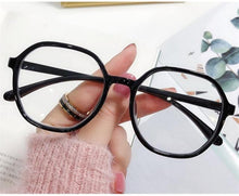 Load image into Gallery viewer, Anti-blue Light Women  Men Reading Glasses Eyestrain Computer Reading TV Glasses Stylish Frame Anti Glasses Men And Women  Retro Big Frame Myopia Eyeglasses Oversized  Ladies Diopter Presbyopia Eyeglasses Frames +1.0 +1.5 +2.0 +2.5 +3.5 +4.0
