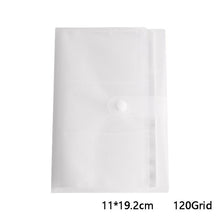 Load image into Gallery viewer, Anti-oxidation Jewelry Organizer Albums Desktop Drawer Storage Transparent Necklace Bracelet Ring Book Holder Jewelry Bag Portable Travel Jewelry Organizer Storage Book for Rings Necklaces Studs And Earrings

