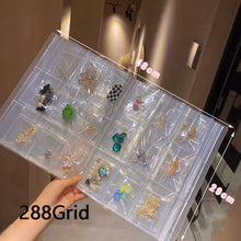 Load image into Gallery viewer, Anti-oxidation Jewelry Organizer Albums Desktop Drawer Storage Transparent Necklace Bracelet Ring Book Holder Jewelry Bag Portable Travel Jewelry Organizer Storage Book for Rings Necklaces Studs And Earrings
