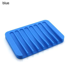 Load image into Gallery viewer, Anti-Skidding Home Improvement Silicone Flexible Bathroom Fixtures Bathroom Hardware Tray Soap Dish for Shower Waterfall Soap Holder Soap Tray Soap Saver Drainer Flexible Silicone For Shower Bathroom Kitchen Counter Top Keep Soap Bars Dry Clean Easy Clean
