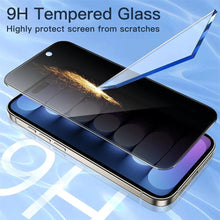 Load image into Gallery viewer, Anti-Spy Glass For iPhone 16 15 14 13 Pro Max Privacy Screen Protectors &amp; Camera Protection Film For iPhone15 12 11 Pro mica
