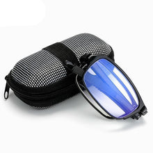 Load image into Gallery viewer, Anti UV Glare Eyestrain Foldable Computer Spring Hinge Readers For Women And  Man Reading Glasses Retro Folding Spectacles Luxury Frame And TR Glasses Blue Light Readers+1.0 +1.5 +2.0 +2.5 +3.0 +3.5 +4.0
