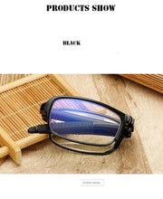 Load image into Gallery viewer, Anti UV Glare Eyestrain Foldable Computer Spring Hinge Readers For Women And  Man Reading Glasses Retro Folding Spectacles Luxury Frame And TR Glasses Blue Light Readers+1.0 +1.5 +2.0 +2.5 +3.0 +3.5 +4.0
