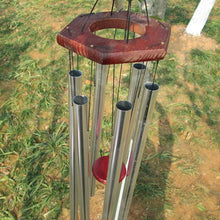 Load image into Gallery viewer, Antique Amazing Grace Wind Chimes Outdoor Large Deep Tone Resonant 6 Memorial Tube Copper Wind Chimes Chapel Bells Wind-chimes Hanging Home Decoration Elegant Chime Soothing Rich Tone for Mom Decent Gift For Housewarming &amp; Christmas
