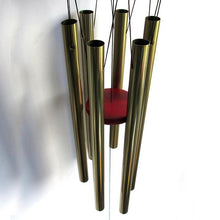 Load image into Gallery viewer, Antique Amazing Grace Wind Chimes Outdoor Large Deep Tone Resonant 6 Memorial Tube Copper Wind Chimes Chapel Bells Wind-chimes Hanging Home Decoration Elegant Chime Soothing Rich Tone for Mom Decent Gift For Housewarming &amp; Christmas

