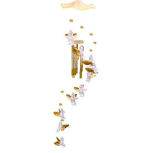 Load image into Gallery viewer, Antique Resonant 5 Tubes Love Angel Wind Chime Bells Hanging Living Bed Home Decor Gift Car Praying Hanging Garden Decoration Decor Wind Chime Outdoor Yard Garden Deco Wind Chimes
