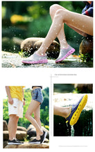 Load image into Gallery viewer, Aqua Shoes Unisex Casual Fashion Mesh Breathable Quick Dry Outdoor Rubber Sole Slip Water Shoes For Beach Water Sports Lightweight Slip On Walking Shoes
