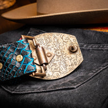 Load image into Gallery viewer, Arkansas Belt Black / Blue
