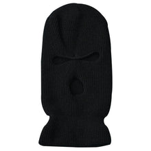 Load image into Gallery viewer, Army Tactical Mask 3 Hole Full Face Mask Ski Mask Winter Cap Balaclava Motorbike Motorcycle Helmet Full Helmet Neck Gaiter, Winter Balaclava Warm Knit Beanie for Outdoor Sports Outdoor Full Face Cover Thermal Ski Mask

