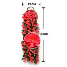 Load image into Gallery viewer, Artificial Flower Wisteria Basket Wall Hanging Flower Party Decoration Simulation For Valentine's Day Wedding Birthdays Hanging Basket Lifelike Garland for Home Wedding Garden/Yard String Floral Decoration
