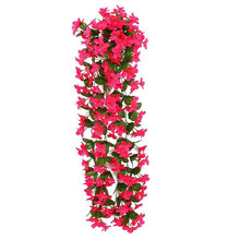 Load image into Gallery viewer, Artificial Flower Wisteria Basket Wall Hanging Flower Party Decoration Simulation For Valentine's Day Wedding Birthdays Hanging Basket Lifelike Garland for Home Wedding Garden/Yard String Floral Decoration
