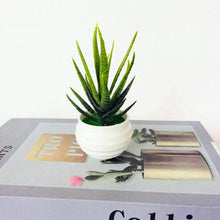 Load image into Gallery viewer, Artificial Succulent Small Simulated Tree Pot Decor Arrangement For Office Table Indoor Outdoor Stair Balcony Garden Home Decor
