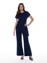Load image into Gallery viewer, Asymmetric Cut Ruched-Side Top
