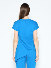 Load image into Gallery viewer, Asymmetric Cut Ruched-Side Top
