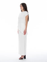 Load image into Gallery viewer, Asymmetric Cut Ruched-Side Top
