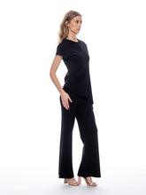 Load image into Gallery viewer, Asymmetric Cut Ruched-Side Top
