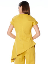 Load image into Gallery viewer, Asymmetric Cut Ruched-Side Top
