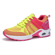 Load image into Gallery viewer, Athletic Sport Platform Sneakers Breathable Women Casual Fashion Height Increasing Shoes Air Cushion Soft Bottom Ultra Lightweight Running Workout Shoes Sports Design
