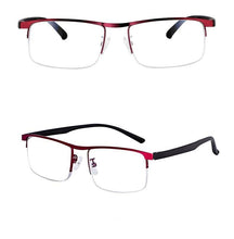 Load image into Gallery viewer, Attractive Metal Frame Sunglasses Style Intelligent Multifocal Progressive Reading Glasses and  Men Women Dual-use Anti-Blue Light Automatic Adjustment Eyewear
