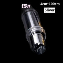 Load image into Gallery viewer, Aurora Nails Glass Foil Film Sticker Cellophane Paper Korean Nail Trend Design Ice Cube Manicure Accessories Heart Nail Art Stickers Glitter Decals Decoration Stickers Glitter Decals Love Nail Sequins Laser Heart Nail Supplies Sparkle Nail

