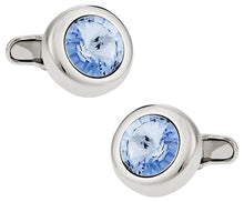 Load image into Gallery viewer, Austrian Crystal Solitare in Light Sapphire
