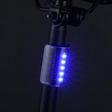 Load image into Gallery viewer, Auto-Sensing Bicycle Light Waterproof Bike Taillight LED USB Rechargable Safety Back Light Riding Warning Saddle Bike Rear Light Waterproof Bike Headlight Taillight LED Light Modes Bike Lights For Night Riding
