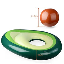 Load image into Gallery viewer, Avocado Shape Inflatable Pool
