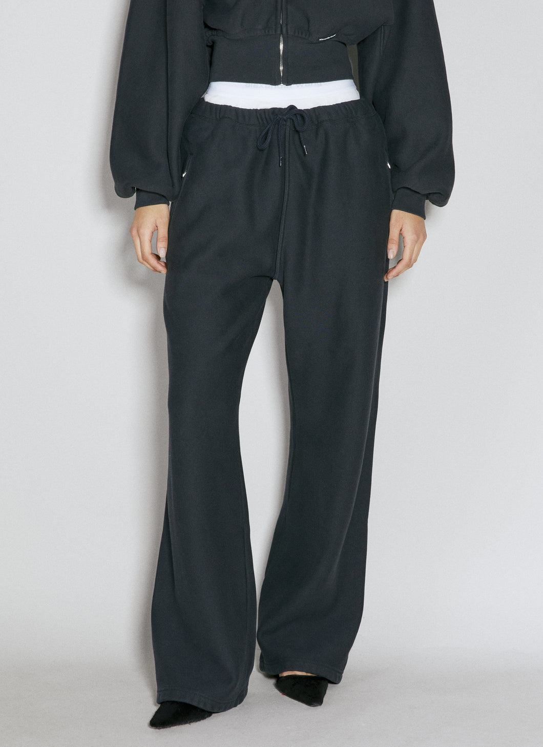 Alexander Wang Women Wide Leg Track Pants