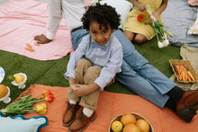 Load image into Gallery viewer, Azure Stripe Boys Tie
