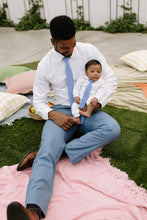 Load image into Gallery viewer, Azure Stripe Men's Tie
