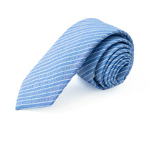 Load image into Gallery viewer, Azure Stripe Men's Tie
