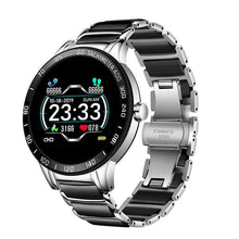 Load image into Gallery viewer, Luxury Ceramic Elegant Unisex Smart Watch With Heart Rate Monitor and Blood Pressure Fitness tracker Ceramic strap Sport Watch With Waterproof Protection
