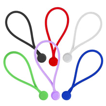 Load image into Gallery viewer, 6 Pack Reusable Magnetic Silicone Cable Twist Ties Perfect Smart Home Gadgets!
