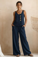 Load image into Gallery viewer, Women's Sleeveless Tank Top &amp; Pants Two-Piece Set
