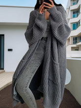 Load image into Gallery viewer, Women’s Long Cardigan Sweater – Loose Fit Knitwear, Versatile Style
