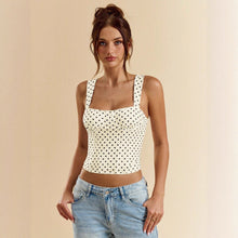 Load image into Gallery viewer, Women’s Polka Dot Underwire Camisole – Party &amp; Date Night Top
