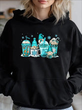 Load image into Gallery viewer, Women’s Christmas Gnomes Hoodie
