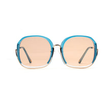 Load image into Gallery viewer, Large Half Frame UV400 Sunglasses – Colorful Fashion Shades
