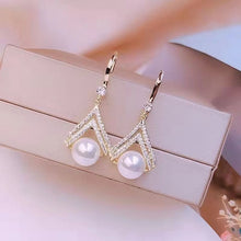 Load image into Gallery viewer, Fashion Water Drop Pearl Earrings - Trendy All-Match Accessories
